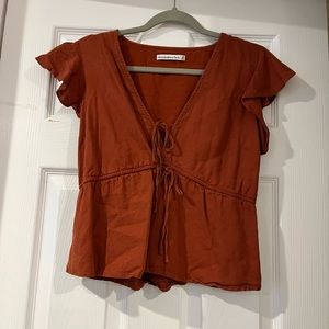 Abercrombie & Fitch Rust Top